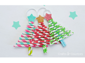 Новогодние поделки из коктейльных трубочек: 13 идей для детского творчества 