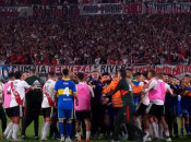 Матч закончился массовой потасовкой