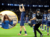 Ангеліна Забарна пишається чоловіком, який забив перший гол за ПСЖ