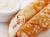 Дізнайтесь, як приготувати смачні налисники з сиром - рецепт