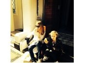 Ольга Фреймут с дочкой отправились в Лондон (ФОТО)