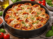 Пиріг із тортильї в духовці