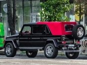 Mercedes-Maybach G650 Landaulet на украинских дорогах