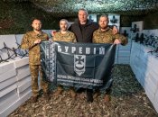 Кличко на передаче дронов, датированной 10 апреля на сайте КГГА