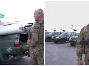 Сергей Наев передал воинам очередную партию внедорожников