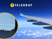 Над Буковелем заметили самолет