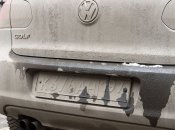 Грязные номерные знаки