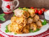 Голубцы с белыми грибами и шампиньонами - простой рецепт