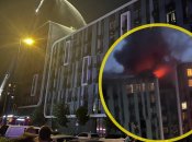 Дым был виден за сотни метров