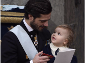 В Сети умиляются снимкам с крестин шведского принца Габриэля: ФОТО