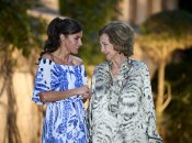 Королева-консорт Испании Летиция и королева София