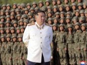 Лидер Северной Кореи Ким Чен Ин.