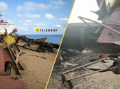 Россия ударила ракетами по судну в Черном море и чуть не повлекла экологическую катастрофу