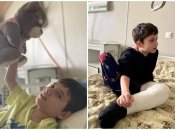 Парень проходит лечение в "Охматдете"