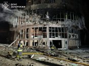 Сгоревшая часть дома