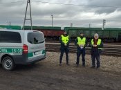 Министр сельского хозяйства и сельского развития Польши Чеслав Секерский на границе с Украиной