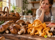 Некоторые грибы становятся жесткими после высушивания