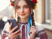 Украиночка изучает новое правописание