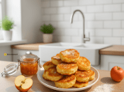 Яблочные оладьи