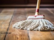 Тряпку для пола следует содержать в чистоте