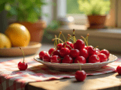 Вишня сохраняет свой вкус и аромат