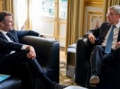 Еммануель Макрон та Томас Бах