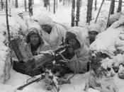 Финские пулеметчики во время советско-финской войны