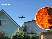 В Татарстане упал самолет на дом