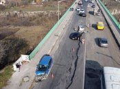 ДТП на мосту Стрімка Лань