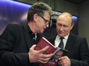 Хуберт Зайпель и Владимир Путин