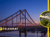 Парковый мост через Днепр