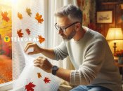 Окно и пузырчатая пленка