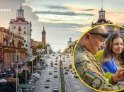 Подбавши про безпеку Наталії з сином, Євген Красота повернувся до Запоріжжя і пішов на фронт. Фотоколаж "Телеграфу".