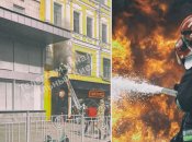 В столице горит учебное заведение