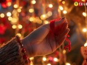 Червона нитка здавна вважається оберегом (зображення створено за допомогою ШІ)