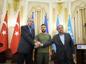 Реджеп Тайип Эрдоган, Владимир Зеленский и Антониу Гутерриш