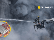 Пожар на складе в Киеве