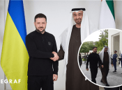 Владимир Зеленский и Мухаммад бин Заид Аль Нагаян