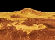 Вулкан Маат, висотою 9 кілометрів, є найвищим вулканом Венери