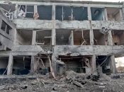 Эвакуация гражданских с укрытий коксохимического завода