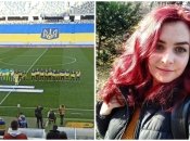 До сліз: Пташка з "Азовсталі" виконала гімн України на матчі "Шахтар" — "Динамо" (відео)