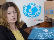 Голова благодійного фонду "Волонтерський рух" Наталя Гнатюк