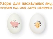 Как украсить яйца на Пасху 2019: 8 идей пальчиковых рисунков для самых маленьких