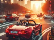 Авто на перекрестке