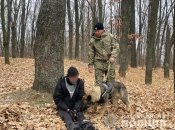 Первого грабителя помогла задержать овчарка Некст.