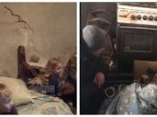 Скриншоты с видео, на котором видны условия проживания детей