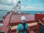 Первая партия украинского продовольствия на пути в Ливан, 2022 год