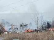 Остатки здания колонии в Макеевке