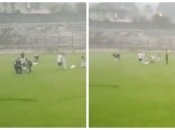 Молния убила футболиста во время матча