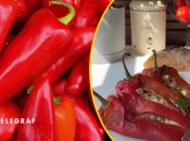 Запеченый перец с сыром